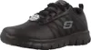 A black Skechers shoe is shown from the side on a white background. Produktbild-Vorschau