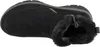 A top-down view of a black boot with fur lining. Produktbild-Vorschau