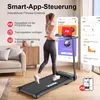 3-in-1 Klapp-Laufband , 136kg, 12 km/h, LED-Display, 12 Produktbild-Vorschau 4