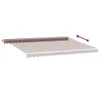 vidaXL Markise Manuell mit LED Braun 500x350 cm Produktbild-Vorschau 6