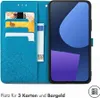 imoshion Custodia a libro Mandala Fairphone 5 - Turchese Anteprima dell’immagine prodotto 3