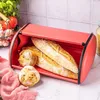 Kleiner Brotkasten aus Stahl 36cm KINGHOFF KH-1753 Rot Produktbild-Vorschau 4
