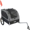 Rimorchio per cani 40 kg rimorchio per biciclette Acciaio Anteprima dell’immagine prodotto 9