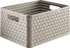 A single storage basket shown from a diagonal angle. Anteprima dell’immagine prodotto