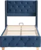 okwish Polsterbett Einzelbett 90×200cm mit Lattenrost und Produktbild-Vorschau 8