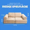 Spielsofa Kinder 11 tlg. modular – Kindersofa in Flanell Produktbild-Vorschau 2