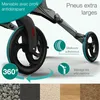 ELONEO Déambulateur pliable et léger avec siège, Voir les images du produit 5