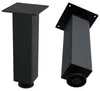 HAGO24 Tischbeine Set 4 Stück Möbelfuß Stahl Schwarz 8x8cm Produktbild-Vorschau 8
