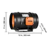VEVOR Inline-Rohrventilator, 203,2 mm, Rauchabzug, Produktbild-Vorschau 8