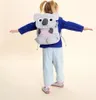 AFFENZAHN Grand ami Koala Sac à dos enfant gris Voir les images du produit 17