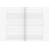 An open notebook with lined pages. Podgląd zdjęcia produktu