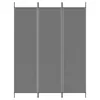 vidaXL Paravent 3 pcs. Anthracite 150x200 cm Tissu Voir les images du produit 11