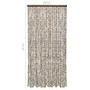 Insektenschutz-Vorhang Taupe und Weiß 100x220 cm Chenille Produktbild-Vorschau 6