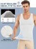 2X Männer Body Shaper Schlankheits Bauch Weste Kompression Produktbild-Vorschau 3