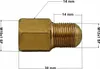 Bremsleitungs-Reduzierverbinder M12x1 außen / M10x1 innen, Produktbild-Vorschau 2