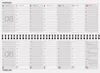 Schreibtischquerkalender 2027 / 56 Blatt / 1 Woche = 2 Produktbild-Vorschau 3