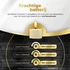 KENN® GlowPro™ Oplaadbare Waxinelichtjes – Tot 350 Productafbeelding-voorbeeld 4