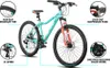 HILAND 26 Zoll Mountainbike Damen mit Lock-Out Federgabel Produktbild-Vorschau 7