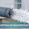 2,0m Poolflex flexibler PVC Druckschlauch Ø 50mm, grau Flex Produktbild-Vorschau 8