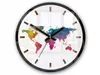 ModernClock, wanduhr,Map colorfull, wanduhr 30cm, Modern Produktbild-Vorschau 5