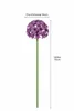 Allium Stecker Metall Ø16+20cm Gartenstecker lila 2erSet Produktbild-Vorschau 4