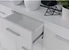 PILVI Low Buffet 4 portes 4 tiroirs - blanc mat - L 162,3 x Voir les images du produit 5