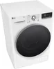 A white LG washing machine is shown from a high angle, isolated on a white background. Produktbild-Vorschau