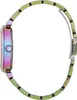 Side view of a watch with a colorful, iridescent band and bezel. Náhled obrázku produktu