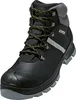 A black and gray construction boot. Náhľad obrázku produktu