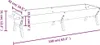 vidaXL Grill Silbern 158x42x31 cm Edelstahl Produktbild-Vorschau 7