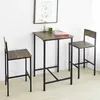 SoBuy 3 pezzi tavolo da bar con sedie set da bar tavolo da Anteprima dell’immagine prodotto 5