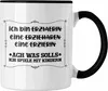 Trendation - Ich Bin Erzieherin Tasse Geschenk Lustiger Produktbild-Vorschau 1
