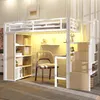 Letto a castello Flieks 90x200 cm con scrivania e scaffale, Anteprima dell’immagine prodotto 2