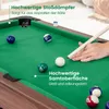 COSTWAY Billardtisch, Billlard Tisch aus Holz mit Zubehör, Produktbild-Vorschau 4