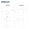 SPEEDPLANT 2 Stirnwände für Entwässerungsrinne – Tiefe 98 Produktbild-Vorschau 2