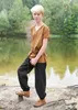 Weite Mittelalterliche Kinderhose Thore, schwarz 146 Produktbild-Vorschau 4