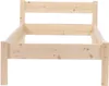 Pfostenbett aus Zirbenholz (Zirbe) "Zirben-Amelie" 140cm x Produktbild-Vorschau 3