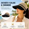 Nastaviteľný dámsky slnečný klobúk s obvodom 55–60 cm, Náhľad obrázku produktu 4