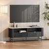 TV-Lowboard 'Olvehok' 140 x 40 x 55 cm mit 2 offenen Produktbild-Vorschau 7