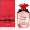 A product shot of Dolce & Gabbana Dolce Rose Eau de Toilette and its packaging. Voir les images du produit