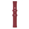Strap-it Fitbit Sense Silikon Armband Classic (Weinrot) - Produktbild-Vorschau 5