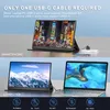 Portable Monitor, 15.6 Zoll Tragbarer Monitor, IPS FHD Produktbild-Vorschau 5