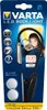 The product is packaged in a blue and white cardboard blister pack, showing the VARTA LED book light and its features. Anteprima dell’immagine prodotto
