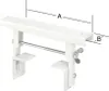 Vormann Universal-Heizkörperkonsolen weiß 19 x 3.5 cm Produktbild-Vorschau 2