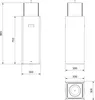 Bioethanol Kamin Freistehend TOWER schwarz Produktbild-Vorschau 2