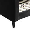 Tagesbett Schwarz 80x200 cm Samt Produktbild-Vorschau 6