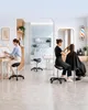 SONGMICS Sattelhocker, Ergonomischer Rollhocker aus Produktbild-Vorschau 6