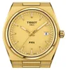Reloj Tissot PRX Gold para hombre, movimiento de cuarzo, Vista previa de la imagen del producto 14