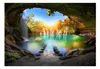 Basera Selbstklebende Fototapete Fluss- & Wasserfallmotiv Produktbild-Vorschau 2