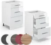 Mobiletto base per cucina Vicco Fame-Line Bianco lucido 50 Anteprima dell’immagine prodotto 5